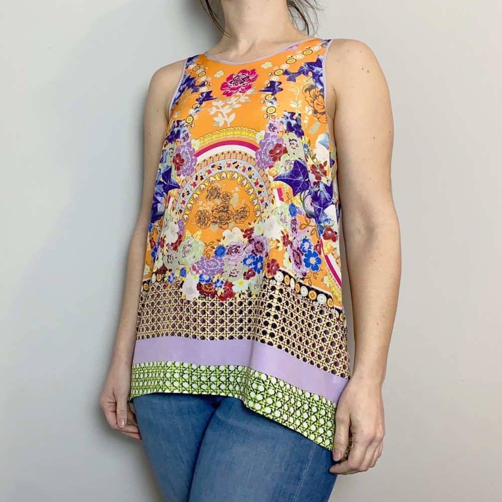 Clover Canyon Sleeveless Open Back Top